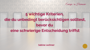 5 Kriterien